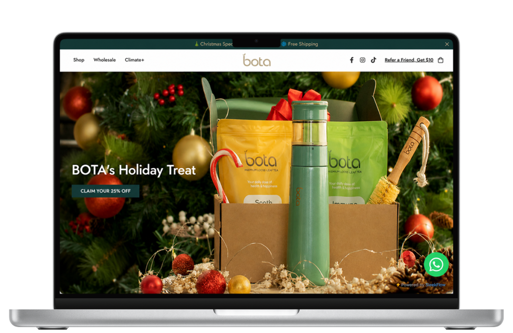 Customized Shopify Site 1