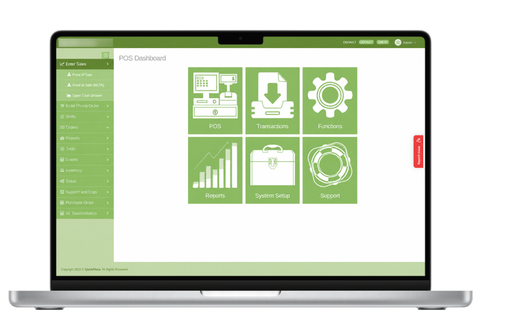 Quickflora-dashboard