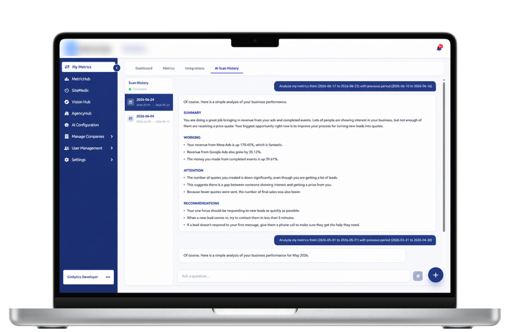 MetricHub About