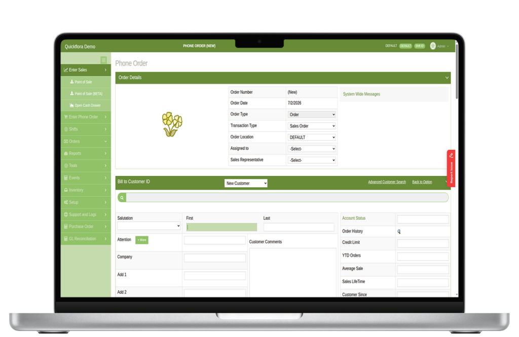 QuickFlora Project Details